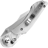 Kizer Cutlery Mini Mystic Clutch Knife Lock Gray EDC With Nitro V 3.25 Inch Satin Blade by Kizer Cutlery