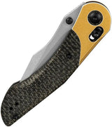Kizer Cutlery Mini Mystic Clutch Lock Knife Nitro V Blade Micarta Handle EDC Copper Bolster by Kizer Cutlery