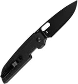 Kizer Cutlery Varatas Linerlock Knife With Nitro V Blade Black G10 Handle For EDC by Kizer Cutlery