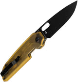 Kizer Cutlery Varatas Linerlock PEI Handle EDC Knife 154CM Blade 3.25in, 4.5in Closed Thumb Pull by Kizer Cutlery