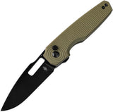 Kizer Cutlery Dogfish Button Lock OD G10 V3640A2 by Kizer Cutlery