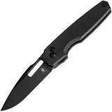 Kizer Cutlery Dogfish Button Lock Black IV3640C1 by Kizer Cutlery