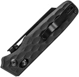 Kizer Cutlery Task Clutch Lock Knife Black G10 Handle 154CM Blade 3In EDC Ready for Knife Enthusiasts by Kizer Cutlery