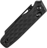 Kizer Cutlery Task Clutch Lock Knife Black G10 Handle 154CM Blade 3In EDC Ready for Knife Enthusiasts by Kizer Cutlery