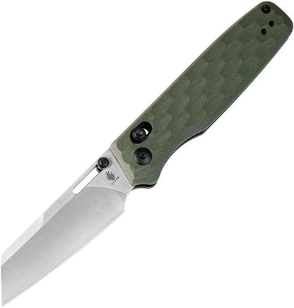 Kizer Task Clutch Premium Folding Knife With Satin 154CM Blade OD G10 Handle EDC Pocket Clip by Kizer Cutlery