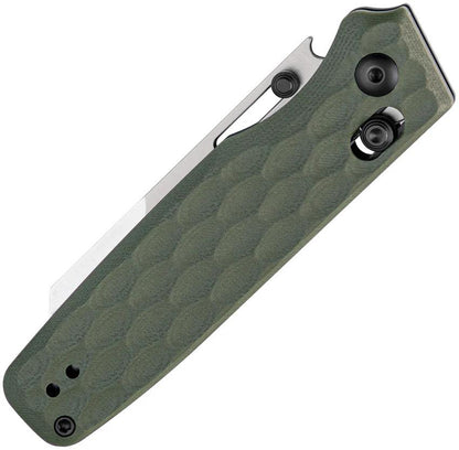 Kizer Task Clutch Premium Folding Knife With Satin 154CM Blade OD G10 Handle EDC Pocket Clip by Kizer Cutlery