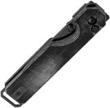 Kizer KUH Button Lock Knife With Micarta Handle 154CM Blade For EDC Enthusiasts by Kizer Cutlery