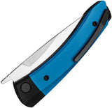 Kizer Cutlery Mini Momo Linerlock Knife Blue Aluminum 154CM Satin Blade 3.25 Inch EDC Ready by Kizer Cutlery