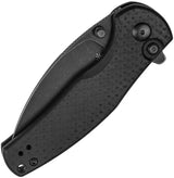 Kizer Cutlery Mini Grouper Button Lock Knife Nitro V Steel Carbon Fiber Handle For EDC Enthusiasts by Kizer Cutlery
