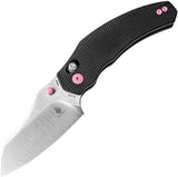 Kizer Cutlery Bulldog Clutch Lock Blk/Pnk V3672C1 by Kizer Cutlery