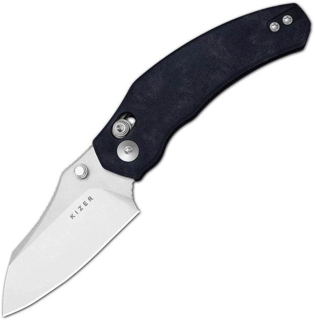 Kizer Cutlery Mini Bulldog Clutch Lock Blue V3672SA3 by Kizer Cutlery