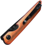 Kizer Cutlery Shot Linerlock Copper Aluminum EDC Knife for Everyday Carry with 2.88in 154CM Blade by Kizer Cutlery
