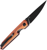 Kizer Cutlery Shot Linerlock Copper Aluminum EDC Knife for Everyday Carry with 2.88in 154CM Blade by Kizer Cutlery