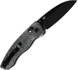 Kizer Exist Clutch Lock Knife With Nitro V Steel Blade And Black Micarta Handle For EDC Enthusiasts by Kizer Cutlery