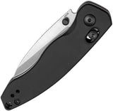 Kizer Cutlery Exist Clutch Lock Knife For EDC Enthusiasts Premium 154CM Satin Blade Black Aluminum by Kizer Cutlery