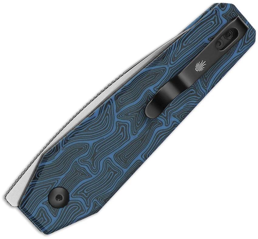 Kizer Tomb Button Lock Knife With Premium Nitro V Satin Blade GMascus G10 Handle For EDC Enthusiasts by Kizer Cutlery