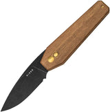 Kizer Cutlery Tomb Button Lock Wood V3692A4 by Kizer Cutlery