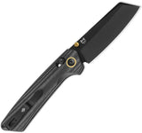 Kizer Cutlery Madrac Clutch Knife Black PVD Nitro V Steel Micarta Handle For EDC Enthusiasts by Kizer Cutlery