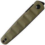 Kizer Bamboo Linerlock Knife Nitro V Steel 3 Inch Blade Green G10 EDC Enthusiasts by Kizer Cutlery