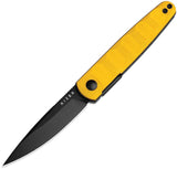 Kizer Cutlery Bamboo Linerlock Yellow V3722A3 by Kizer Cutlery