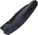 Kizer Cutlery Meteora Liner Lock Knife Nitro V Steel Blade Black PVD Richlite Handle EDC Enthusiasts by Kizer Cutlery
