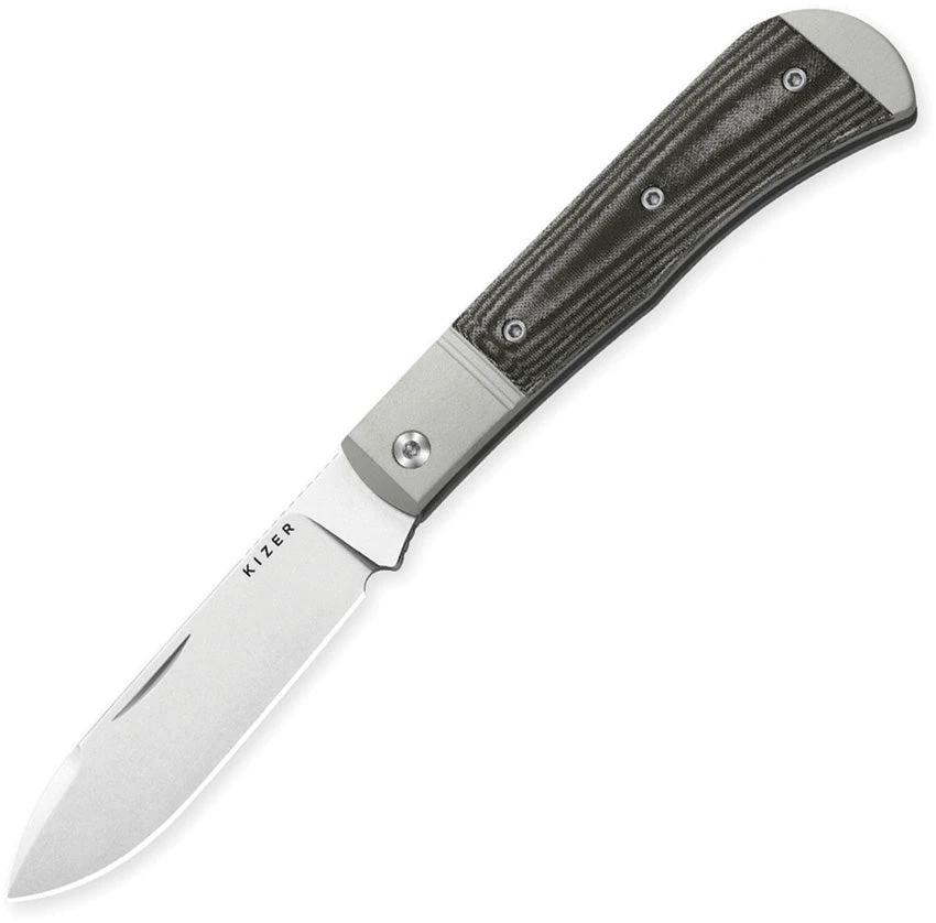Kizer Cutlery Trestle D Slip Joint Blk Mic V3760A1 by Kizer Cutlery