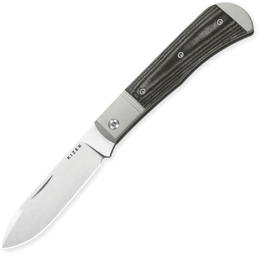 Kizer Cutlery Trestle D Slip Joint Blk Mic V3760A1 by Kizer Cutlery