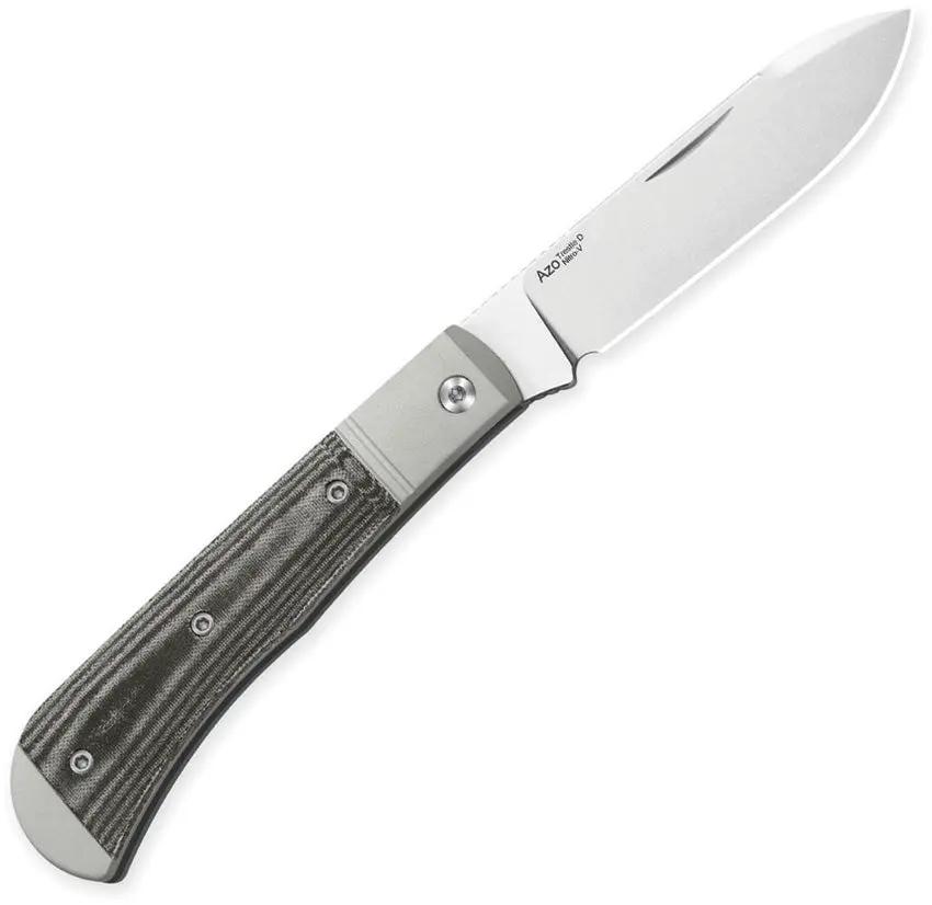 Kizer Cutlery Trestle D Slip Joint Knife Nitro V Blade Black Micarta EDC for Everyday Carry Enthusiasts by Kizer Cutlery