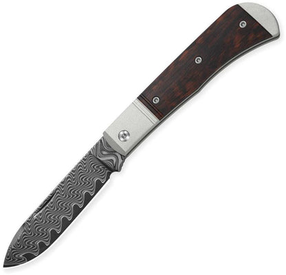 Kizer Cutlery Trestle D Slip Joint Knife With Leopardwood Handle And Damascus Blade For EDC by Kizer Cutlery