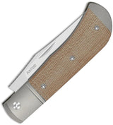 Kizer Cutlery Trestle Slip Joint Knife Premium Satin 14C28N Sandvik Blade Micarta Inlay V3761A1 For EDC Enthusiasts by Kizer Cutlery