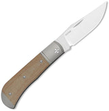 Kizer Cutlery Trestle Slip Joint Knife Premium Satin 14C28N Sandvik Blade Micarta Inlay V3761A1 For EDC Enthusiasts by Kizer Cutlery
