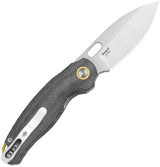 Kizer Cutlery Seagull Linerlock Knife Premium Black Micarta With 14C28N Blade For EDC Enthusiasts by Kizer Cutlery