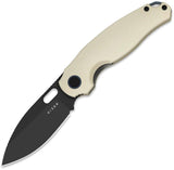 Kizer Cutlery Seagull Linerlock Knife Ivory Handle for EDC Enthusiasts 3in 14C28N Sandvik Stainless Blade by Kizer Cutlery