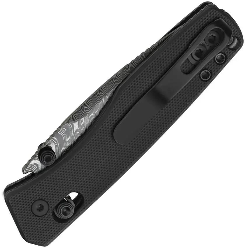 Kizer Cutlery Aegis Clutch Damascus Folding Knife 4 Inch Closed Premium Compact EDC Tool For Enthusiasts by Kizer Cutlery