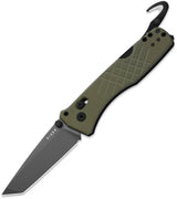 Kizer Cutlery Aegis T Clutch Lock Rugged Folding Knife With Aeb L Tanto Blade Od Green G10 Handle For Edc Enthusiasts by Kizer Cutlery