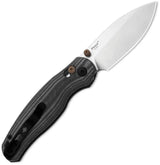 Kizer Cutlery Phoca CD Clutch Lock Knife 14C28N Sandvik Blade Micarta Handle For EDC Enthusiasts by Kizer Cutlery