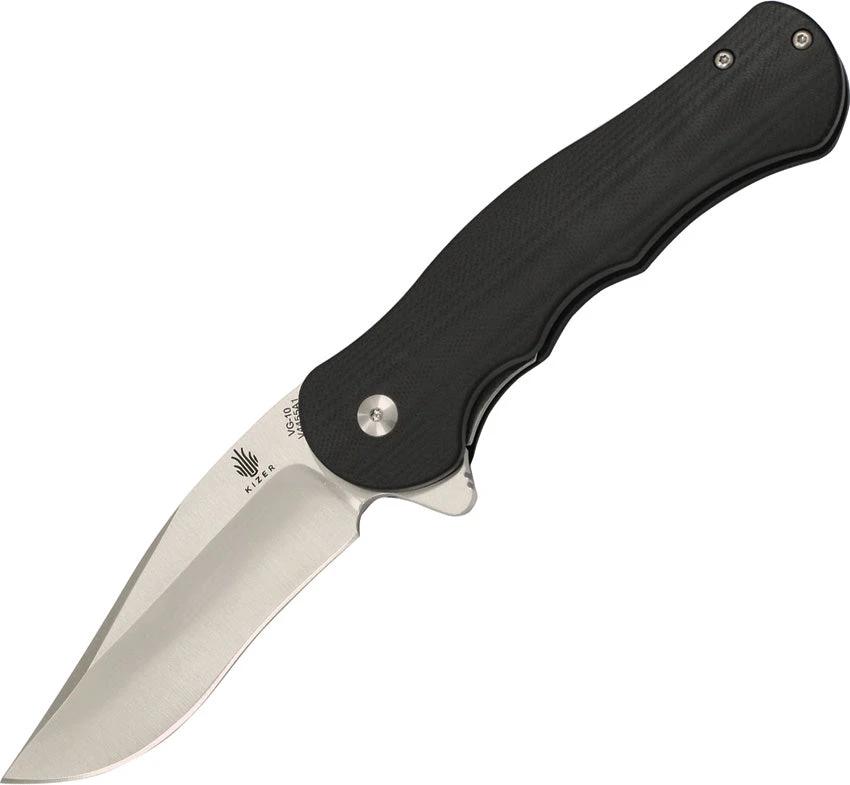 Kizer Cutlery Dorado Linerlock Black V4455A1 by Kizer Cutlery