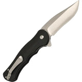 Kizer Dorado Linerlock Folding Knife VG10 Satin Blade Black G10 Handle For EDC Enthusiasts by Kizer Cutlery