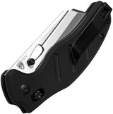 Kizer Sheepdog C01C Premium Linerlock Knife 3.5in Satin 154CM Blade Black Aluminum Handle EDC by Kizer Cutlery