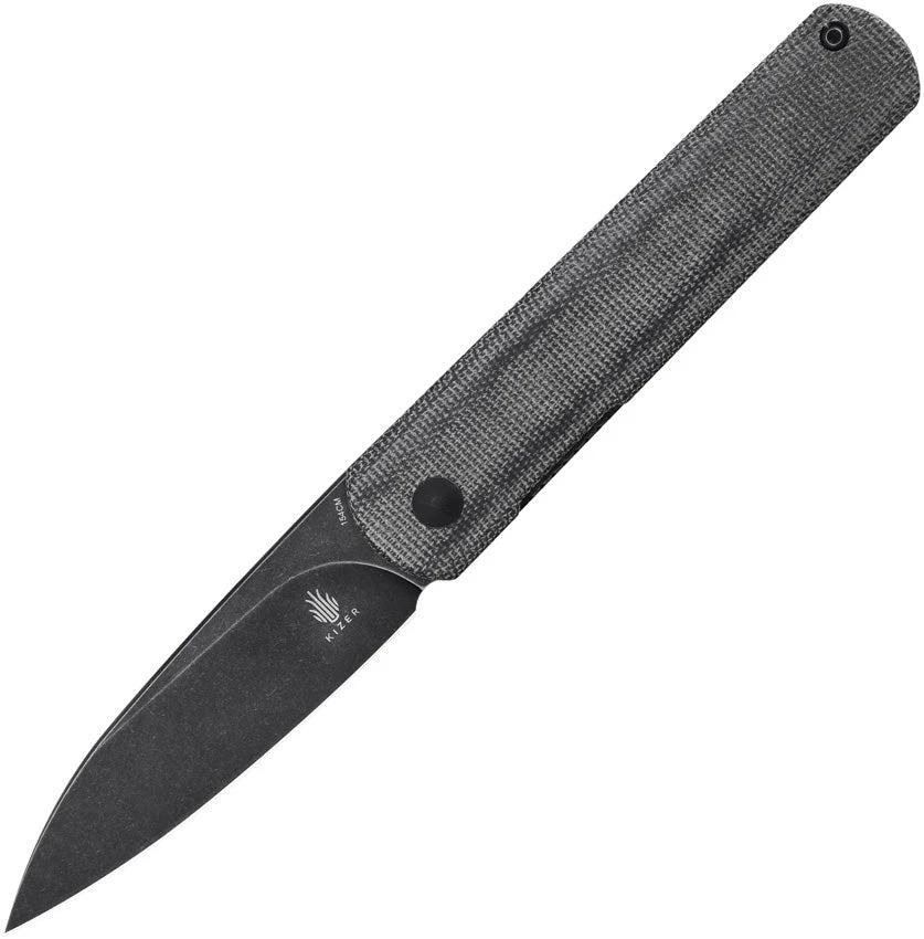 Kizer Cutlery Fiest XL Linerlock Micarta V4499C2 by Kizer Cutlery