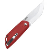 Kizer Cutlery Comfort Linerlock Knife Red Micarta 154CM EDC for Outdoorsmen Everyday Carry by Kizer Cutlery