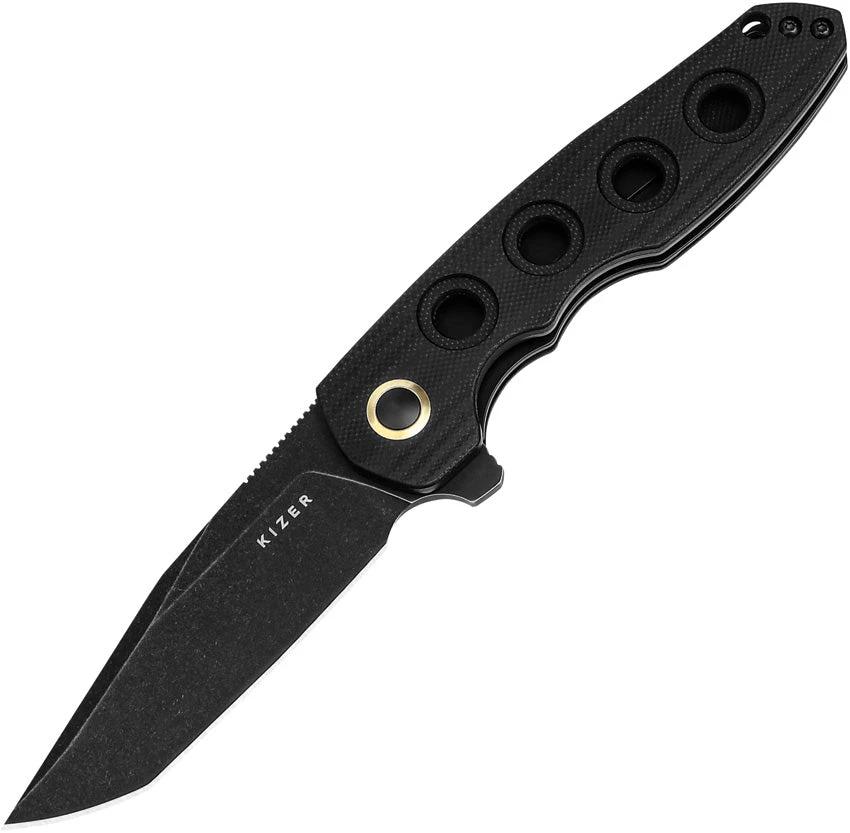Kizer Cutlery Z-82 Linerlock Black G10 V4568A1 by Kizer Cutlery