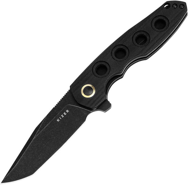 Kizer Cutlery Z-82 Linerlock Black G10 V4568A1 by Kizer Cutlery