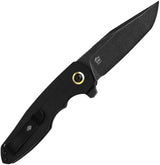 Kizer Z-82 Linerlock Knife With Nitro V Tanto Blade Black G10 Handle Extended Tang For EDC Enthusiasts by Kizer Cutlery