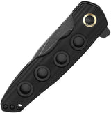 Kizer Z-82 Linerlock Knife With Nitro V Tanto Blade Black G10 Handle Extended Tang For EDC Enthusiasts by Kizer Cutlery