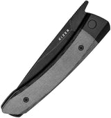 Kizer Cutlery Momo Linerlock Folding Knife Nitro V Blade Micarta Handle Premium EDC Enthusiasts by Kizer Cutlery