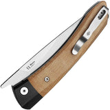 Kizer Cutlery Momo Linerlock Knife V4663A2 Micarta Handle Nitro V Steel Blade For EDC Enthusiasts by Kizer Cutlery