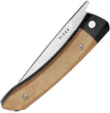 Kizer Cutlery Momo Linerlock Knife V4663A2 Micarta Handle Nitro V Steel Blade For EDC Enthusiasts by Kizer Cutlery