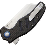 Kizer Sheepdog Linerlock Carbon Fiber 154CM Blade EDC Knife For Everyday Carry Fans by Kizer Cutlery