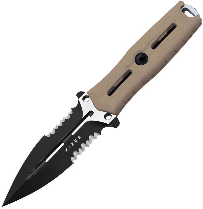 Kizer Cutlery Norcros Fixed Blade Tan ZX-FB01A3 by Kizer Cutlery